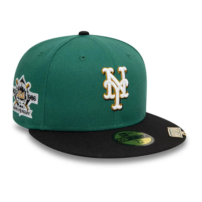 New Era Green New York Mets Visor Clip 59FIFTY Fitted Cap