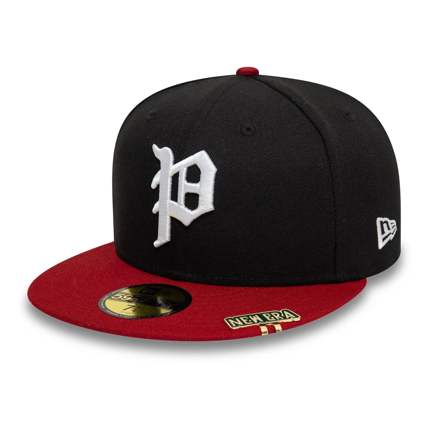 New Era Black Philadelphia Phillies Visor Clip 59FIFTY Fitted Cap