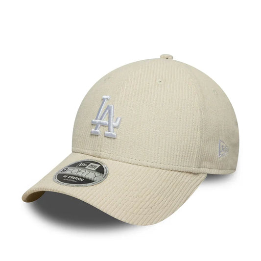 New Era Hellbeige LA Dodgers MLB Cord 9FORTY M-Crown Verstellbare Cap