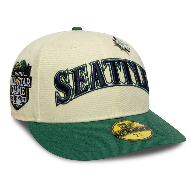 New Era Hellbeige Seattle Mariners MLB All Star Game Pin 59FIFTY Fitted Cap