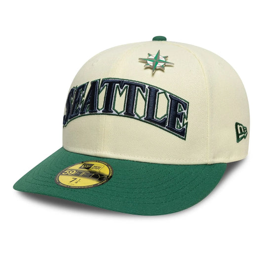 New Era Hellbeige Seattle Mariners MLB All Star Game Pin 59FIFTY Fitted Cap