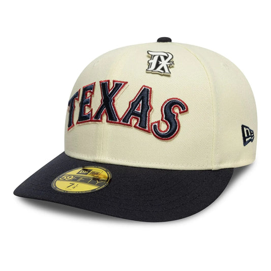 New Era Hellbeige Texas Rangers MLB All Star Game Pin 59FIFTY Fitted Cap