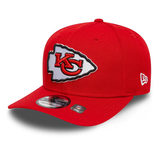 New Era Rote Kansas City Chiefs NFL Patch 9SEVENTY Stretch Snap Cap