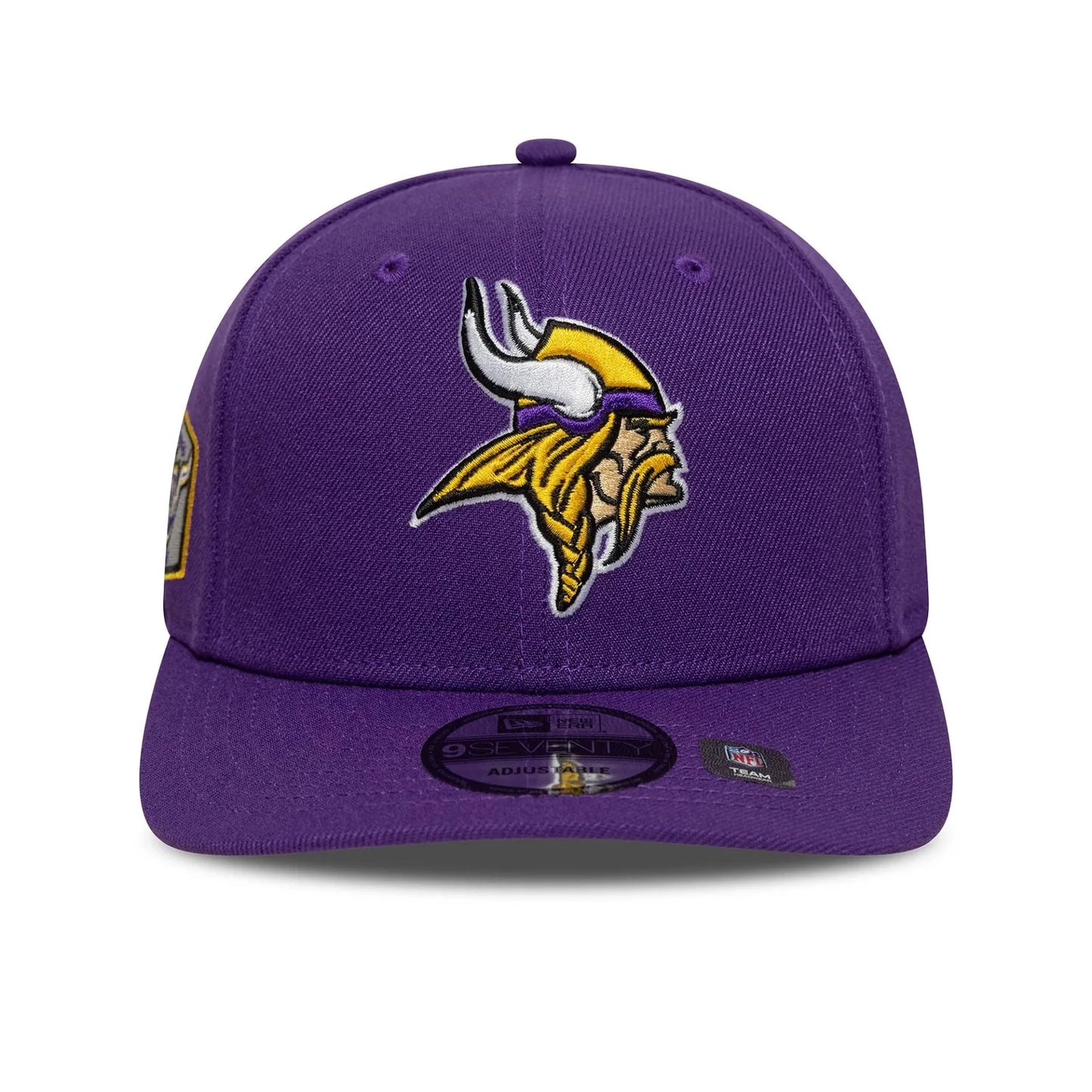 New Era Lila Minnesota Vikings NFL Patch 9SEVENTY Stretch Snap Cap