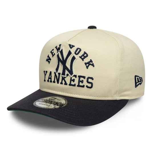 New Era Hellbeige New York Yankees MLB Heritage 19TWENTY Snapback Cap One Size