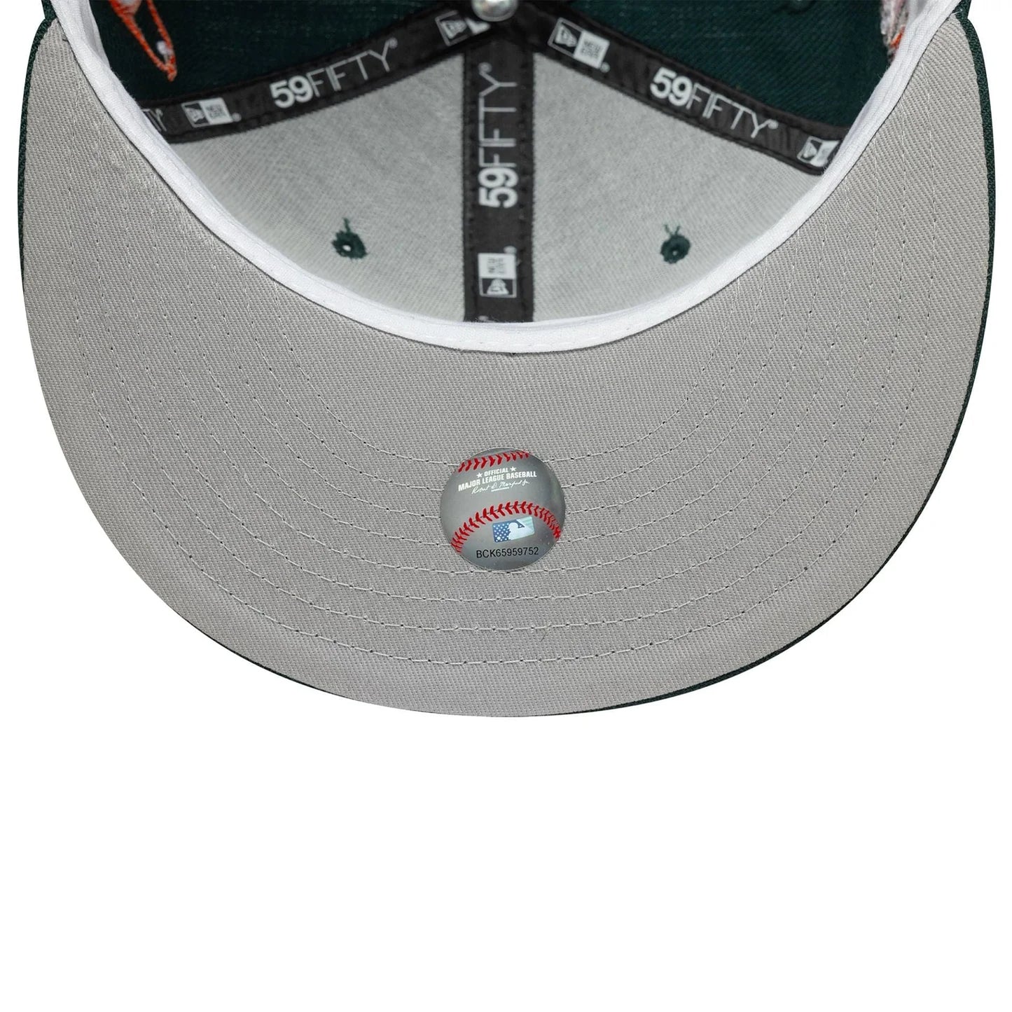 New Era MLB Baltimore Orioles Grün 59FIFTY Fitted Cap