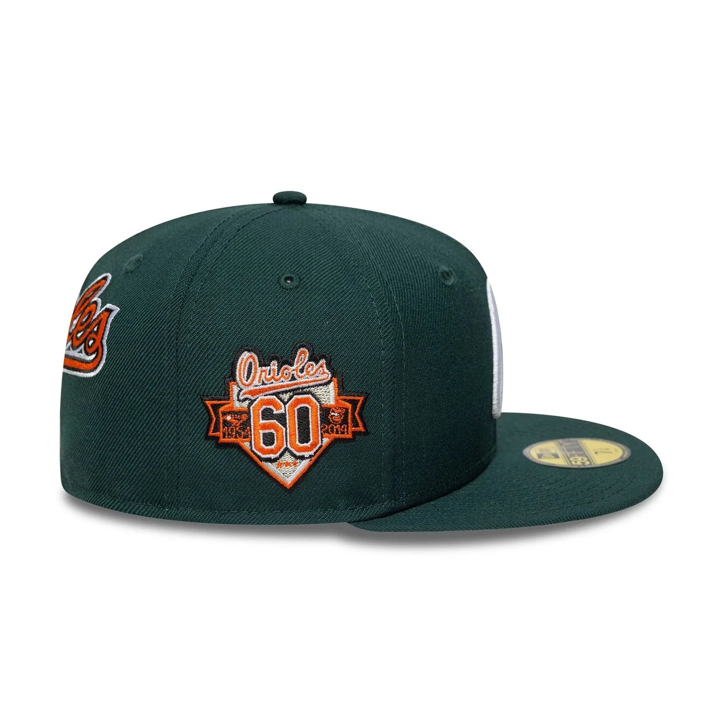New Era MLB Baltimore Orioles Grün 59FIFTY Fitted Cap