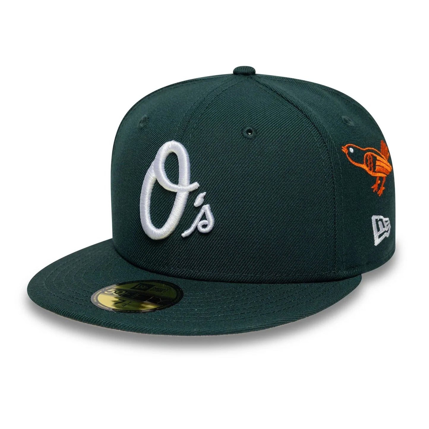 New Era MLB Baltimore Orioles Grün 59FIFTY Fitted Cap