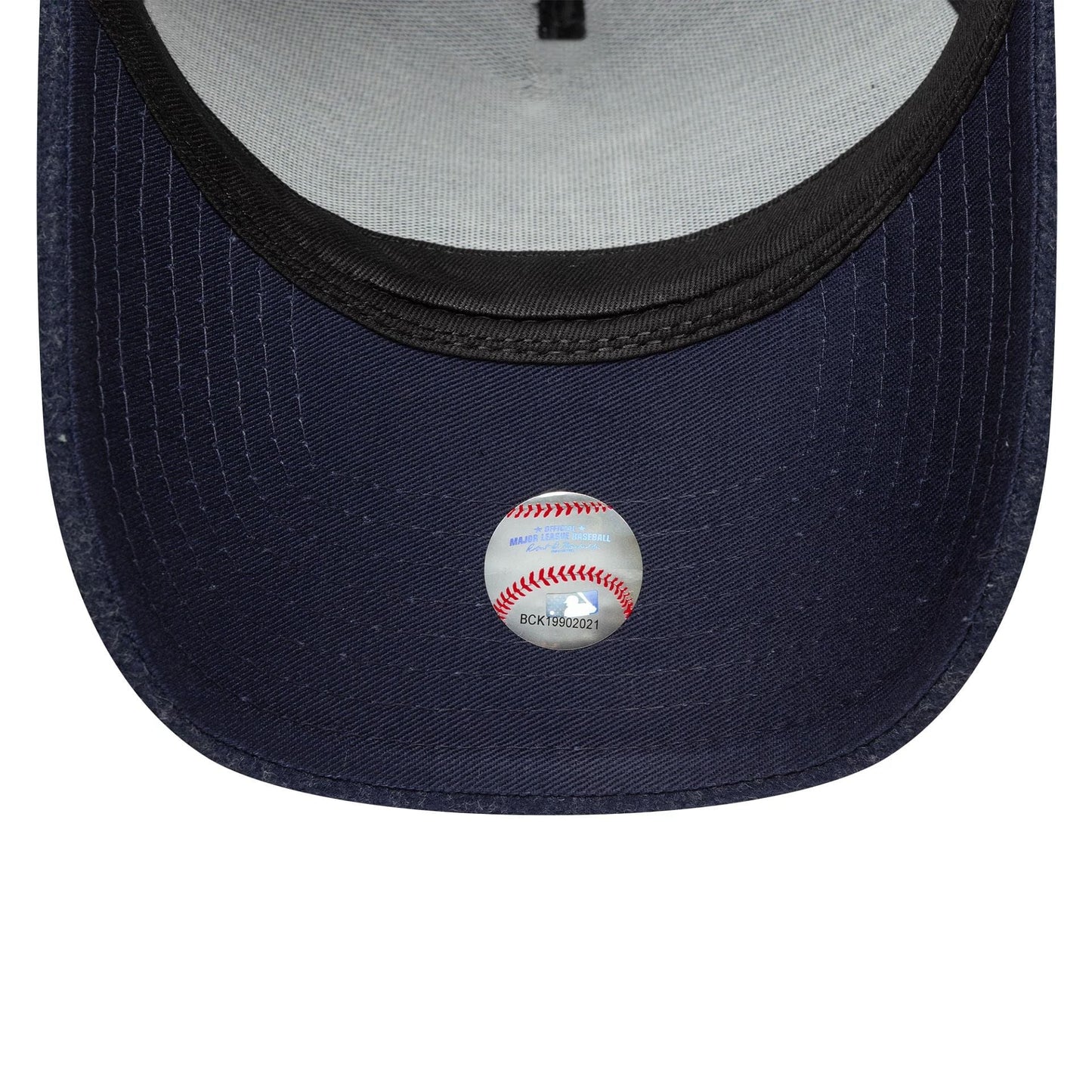 New Era Navy MLB Meltonwolle LA Dodgers 9FORTY E-Frame Verstellbare Cap