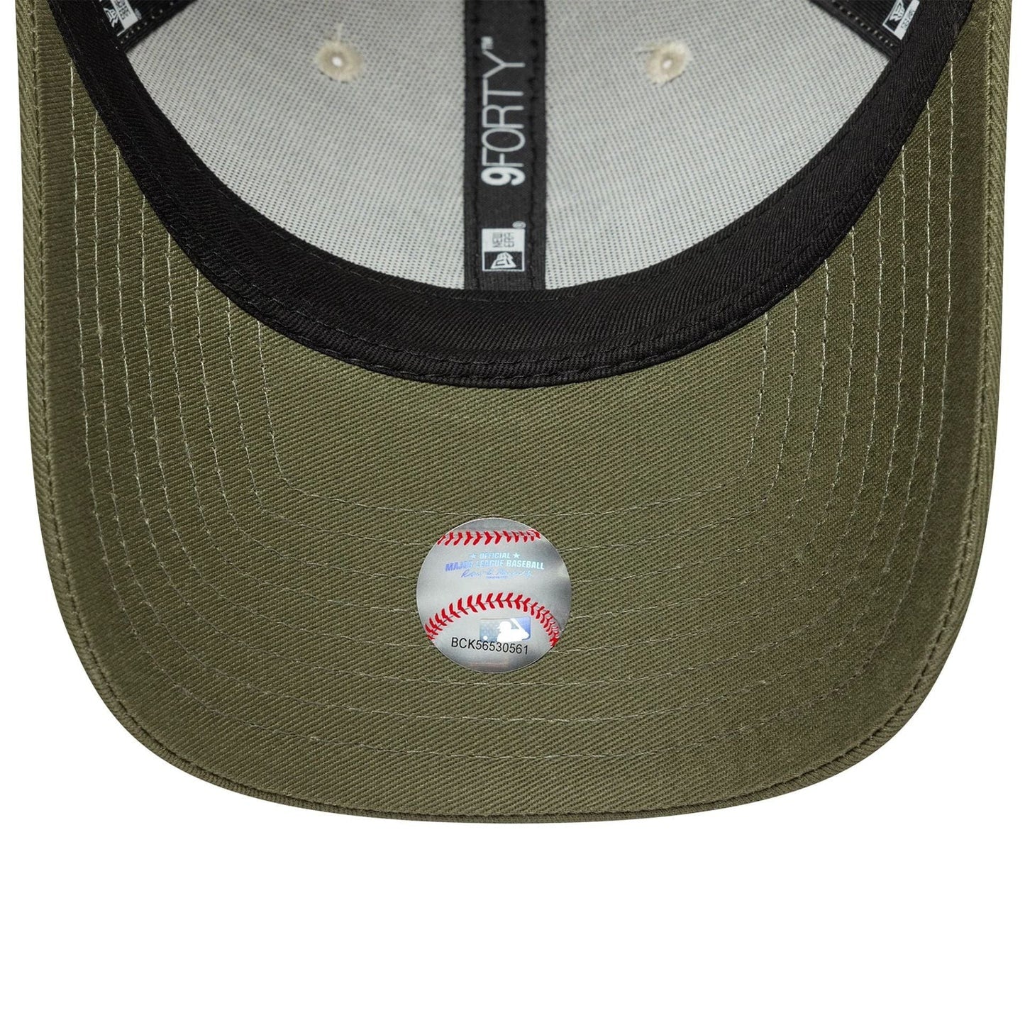 New Era Hellbeige New York Yankees MLB Sidepatch 9FORTY Verstellbare Cap