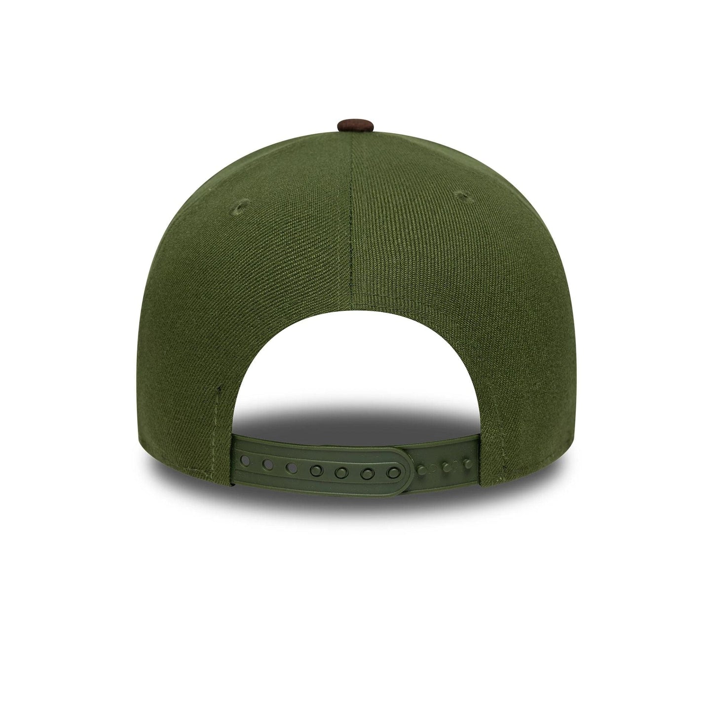 New Era Dunkelgrüne LA Dodgers MLB Wildleder Visor 9FORTY E-Frame Verstellbare Cap