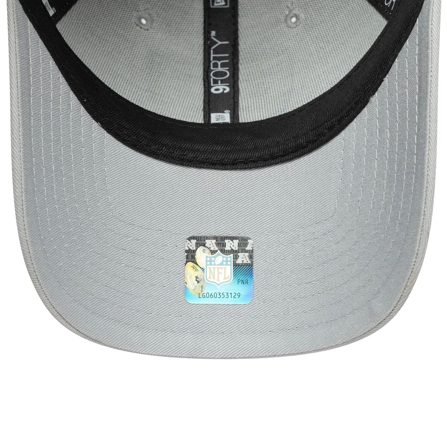 New Era Graue Las Vegas Raiders NFL Team Outline 9FORTY Verstellbare Cap