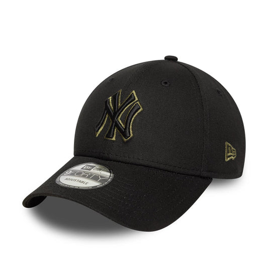 New Era New York Yankees MLB Team Outline 9FORTY Verstellbare Cap