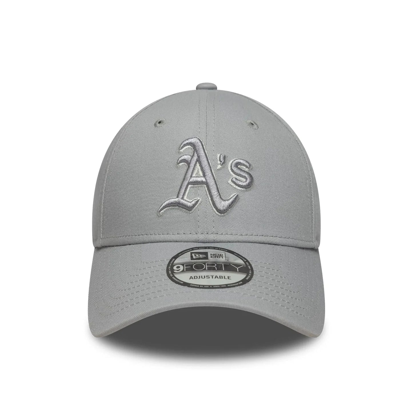 New Era Athletics MLB Team Outline 9FORTY Cap Grey