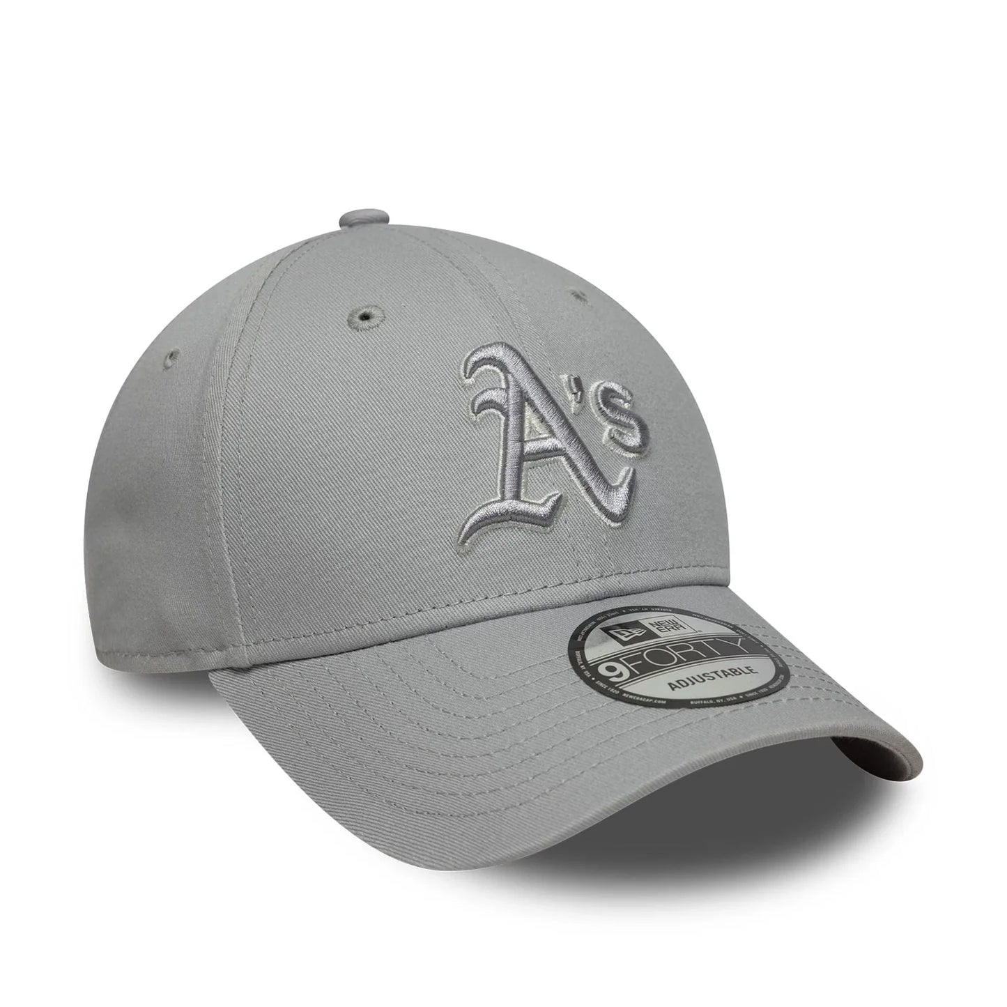 New Era Athletics MLB Team Outline 9FORTY Cap Grey
