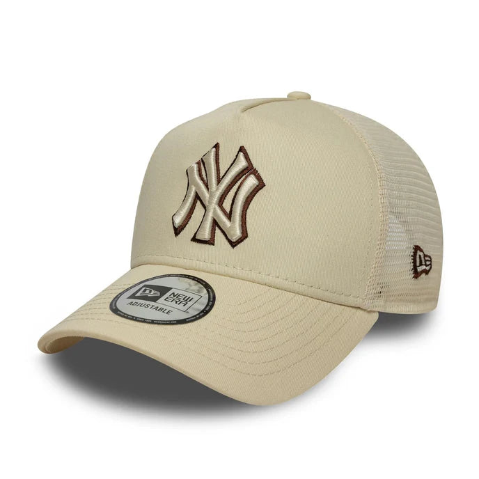 New Era New York Yankees MLB Outline 9FORTY E-Frame Trucker Cap