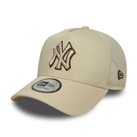 New Era New York Yankees MLB Outline 9FORTY E-Frame Trucker Cap