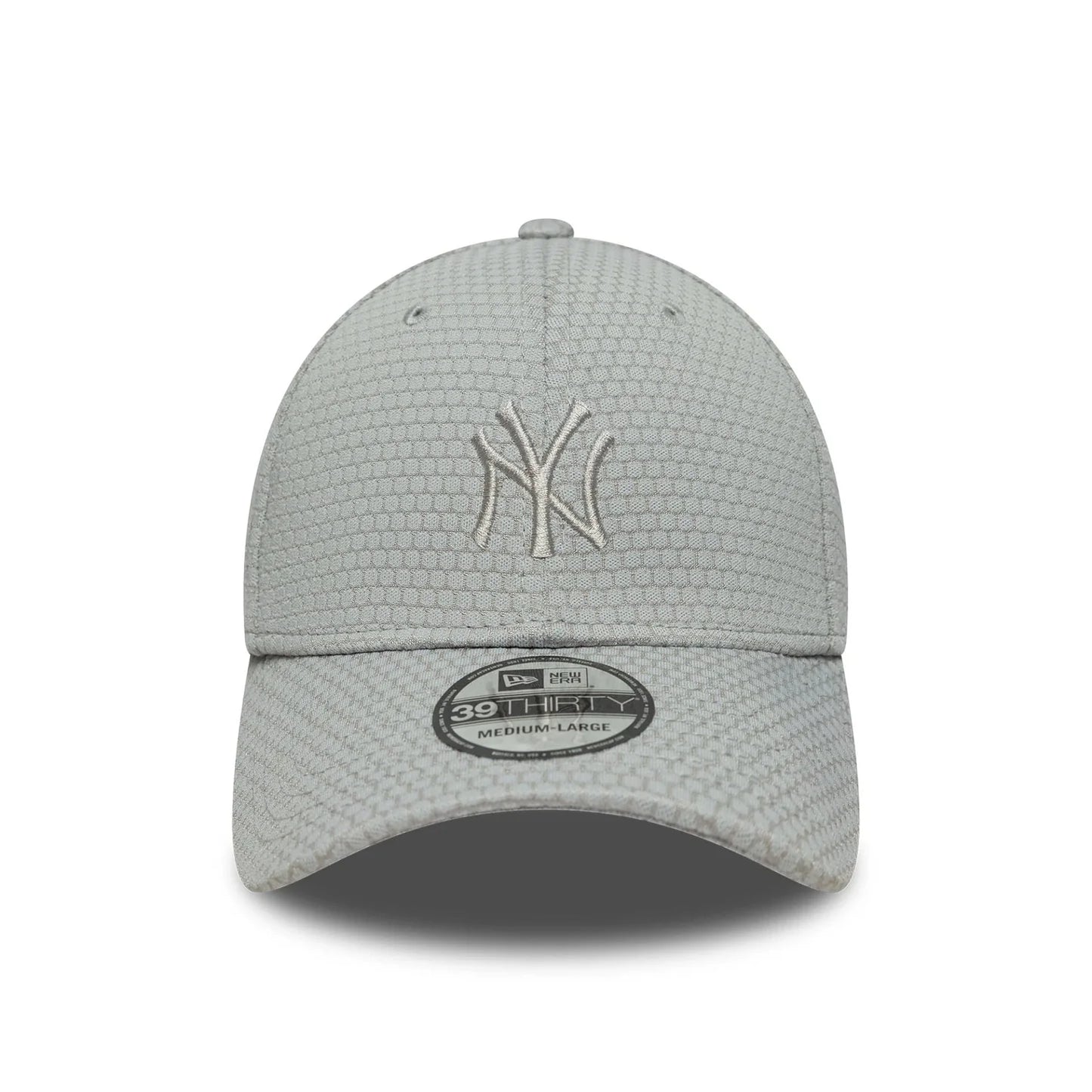 New Era MLB Mesh New York Yankees 39THIRTY Grey Stretch Fit Cap