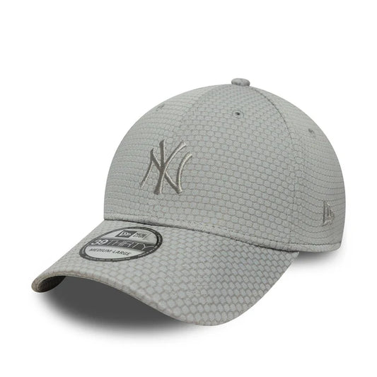 New Era MLB Mesh New York Yankees 39THIRTY Grey Stretch Fit Cap