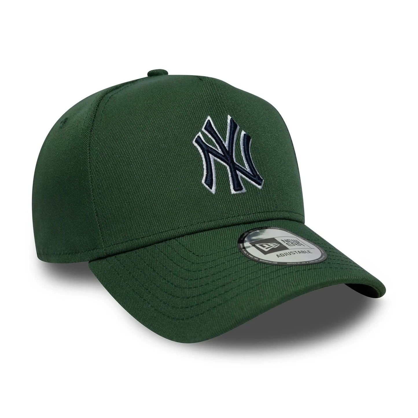 New Era MLB Outline Script New York Yankees 9FORTY E-Frame Cap Green