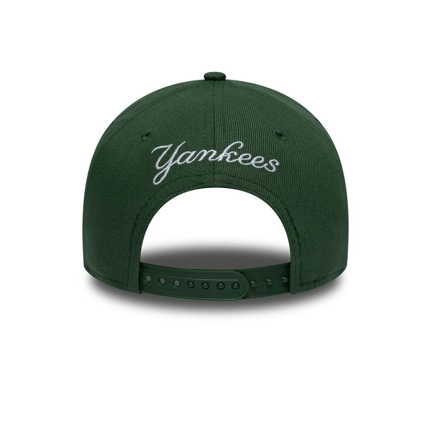 New Era MLB Outline Script New York Yankees 9FORTY E-Frame Cap Green
