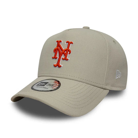 New Era MLB Outline Script New York Mets 9FORTY E-Frame Cap