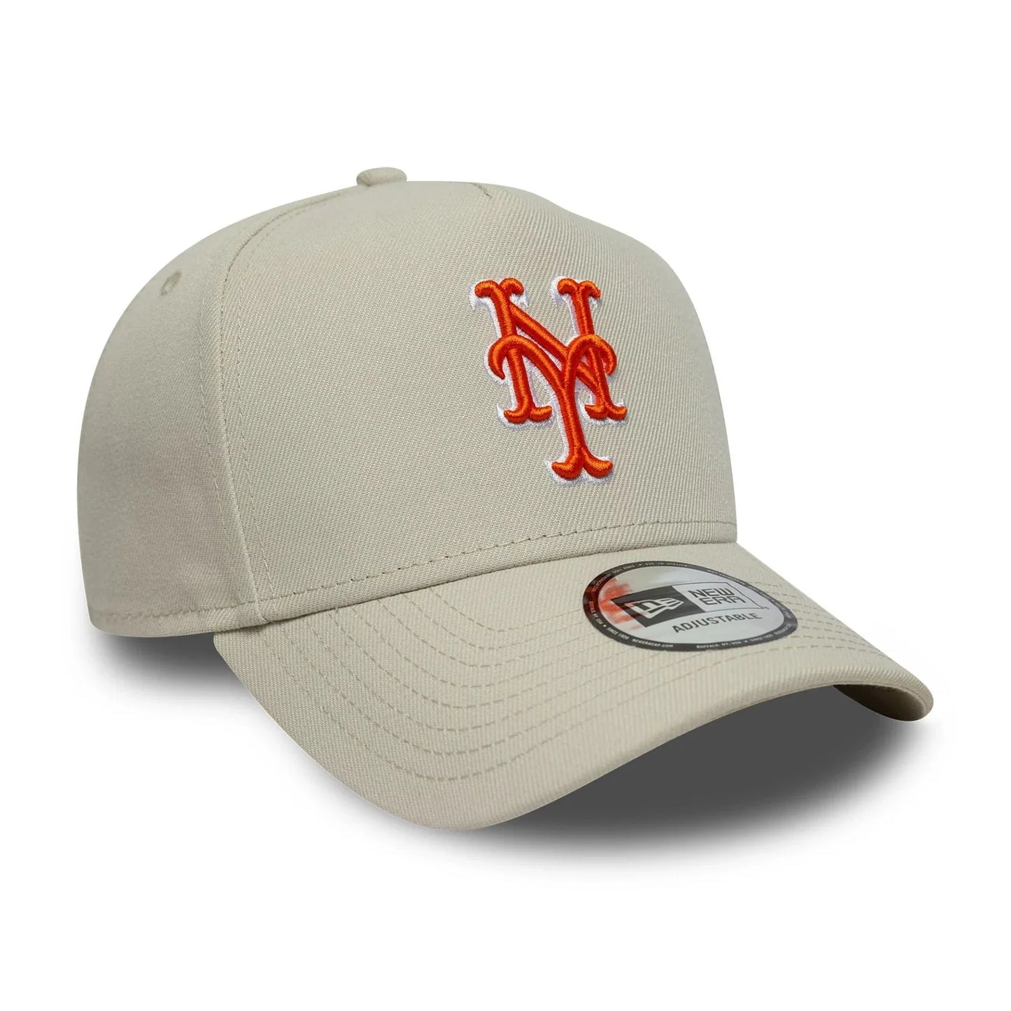 New Era MLB Outline Script New York Mets 9FORTY E-Frame Cap