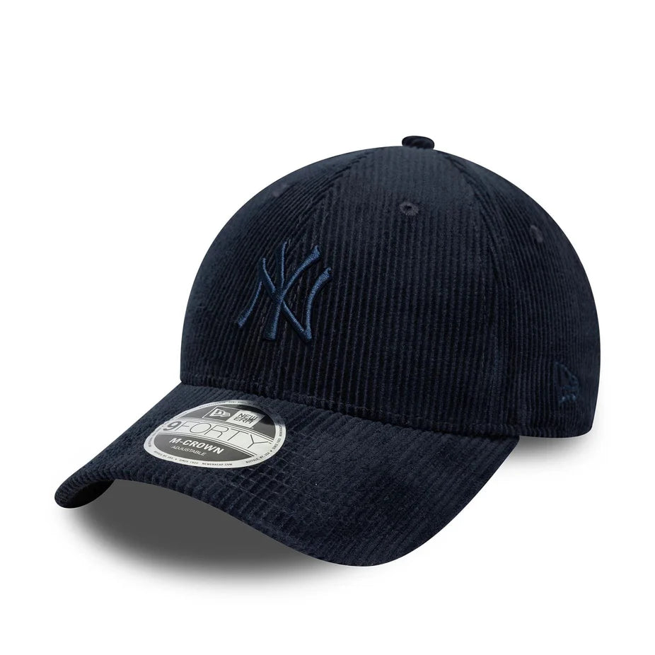 New Era New York Yankees MLB Cord 9FORTY M-Crown Cap Navy