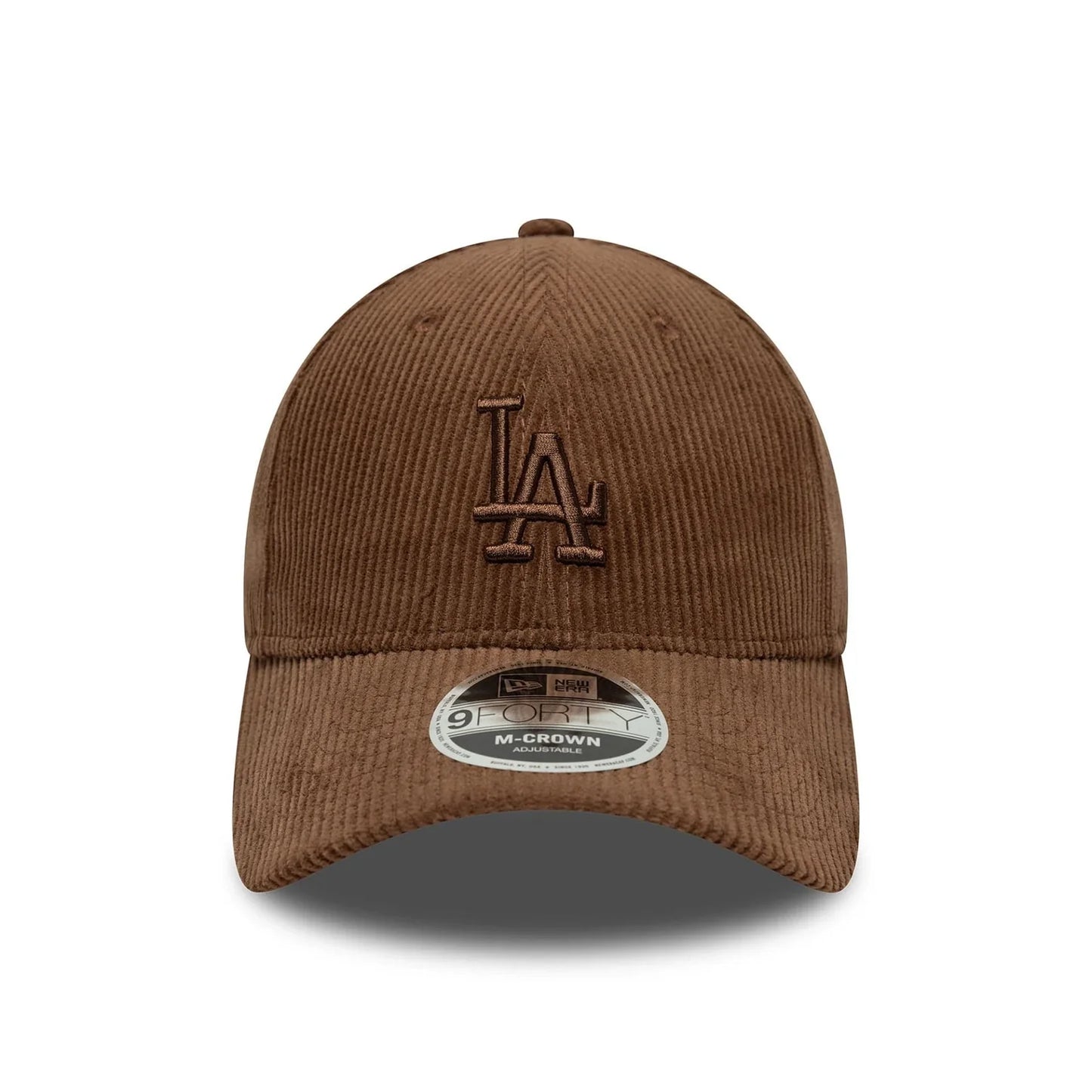 New Era LA Dodgers MLB Cord 9FORTY M-Crown Cap Braun