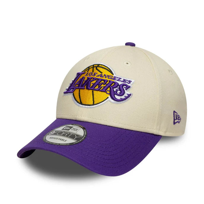 New Era NBA Colour Block LA Lakers 9FORTY Cap