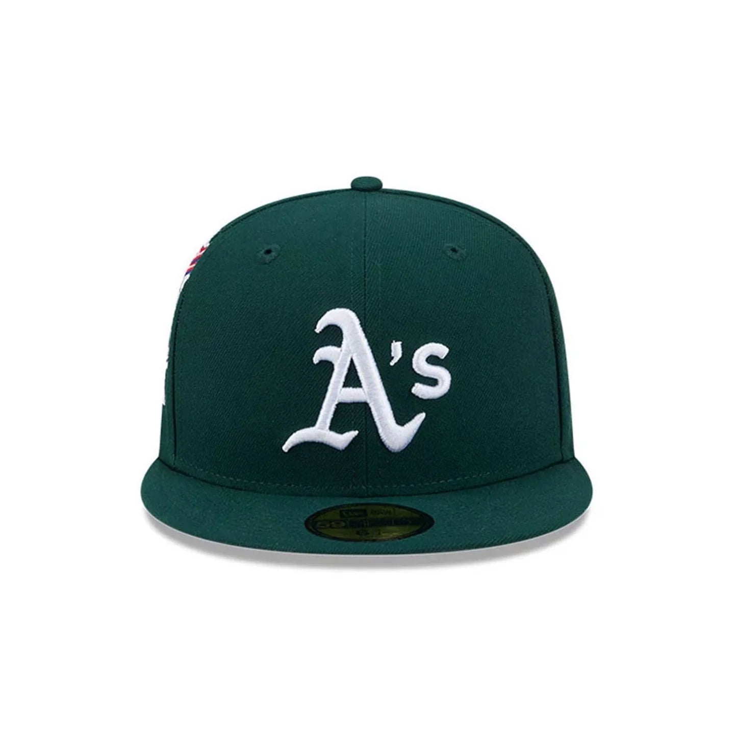 New Era MLB Hidden Hit Athletics 59FIFTY Fitted Cap Green