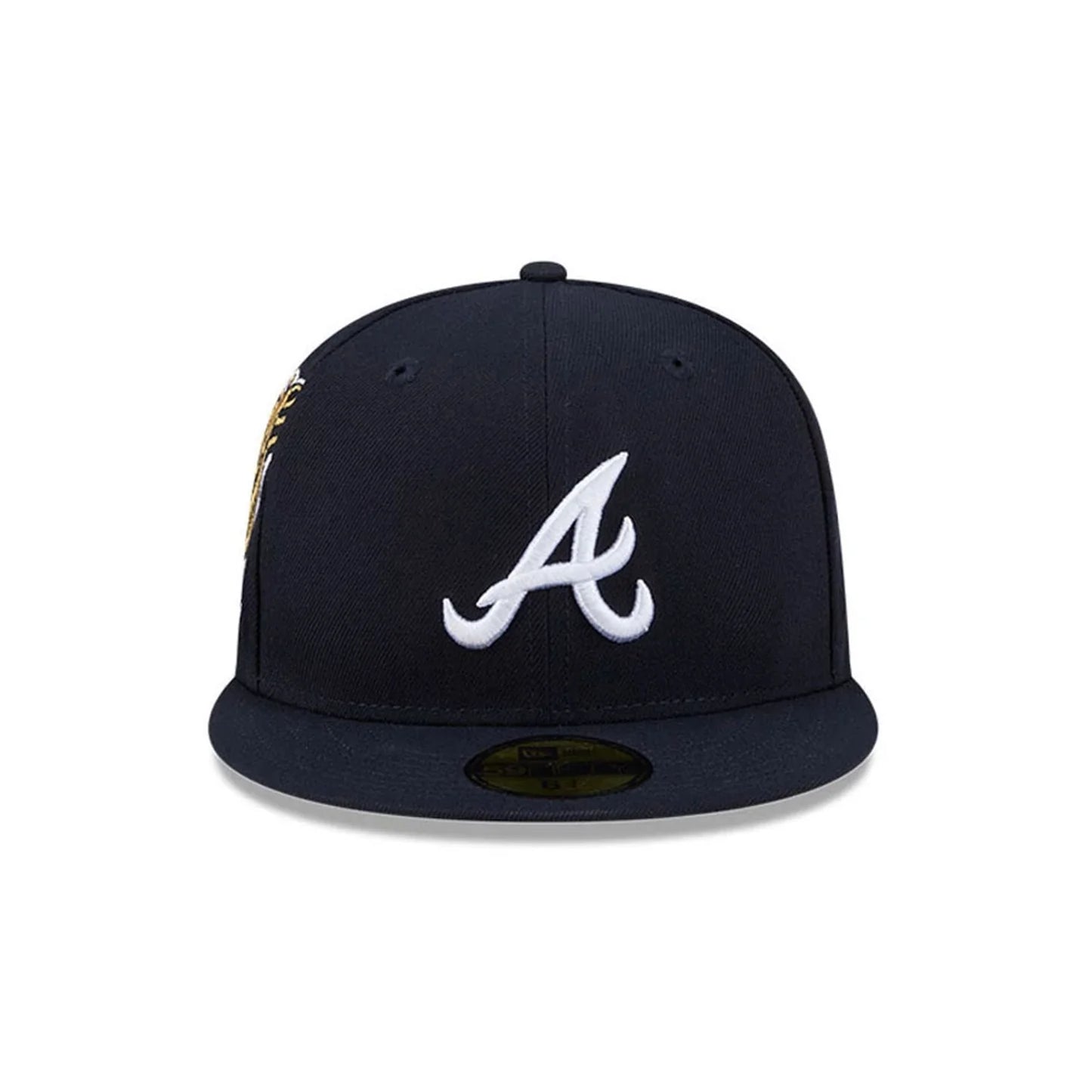 New Era MLB Hidden Hit Atlanta Braves 59FIFTY Fitted Cap Navy