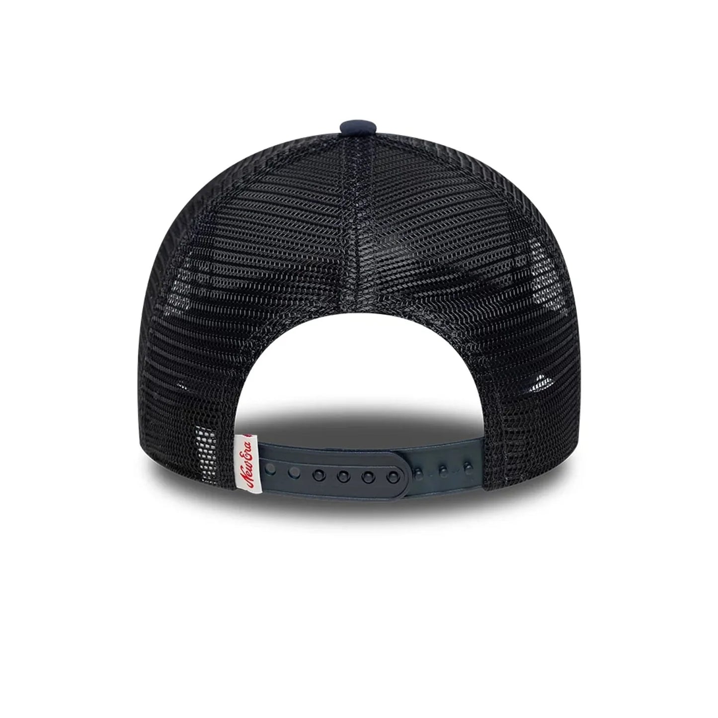 New Era Oval Patch 9FORTY A-Frame Trucker Navy