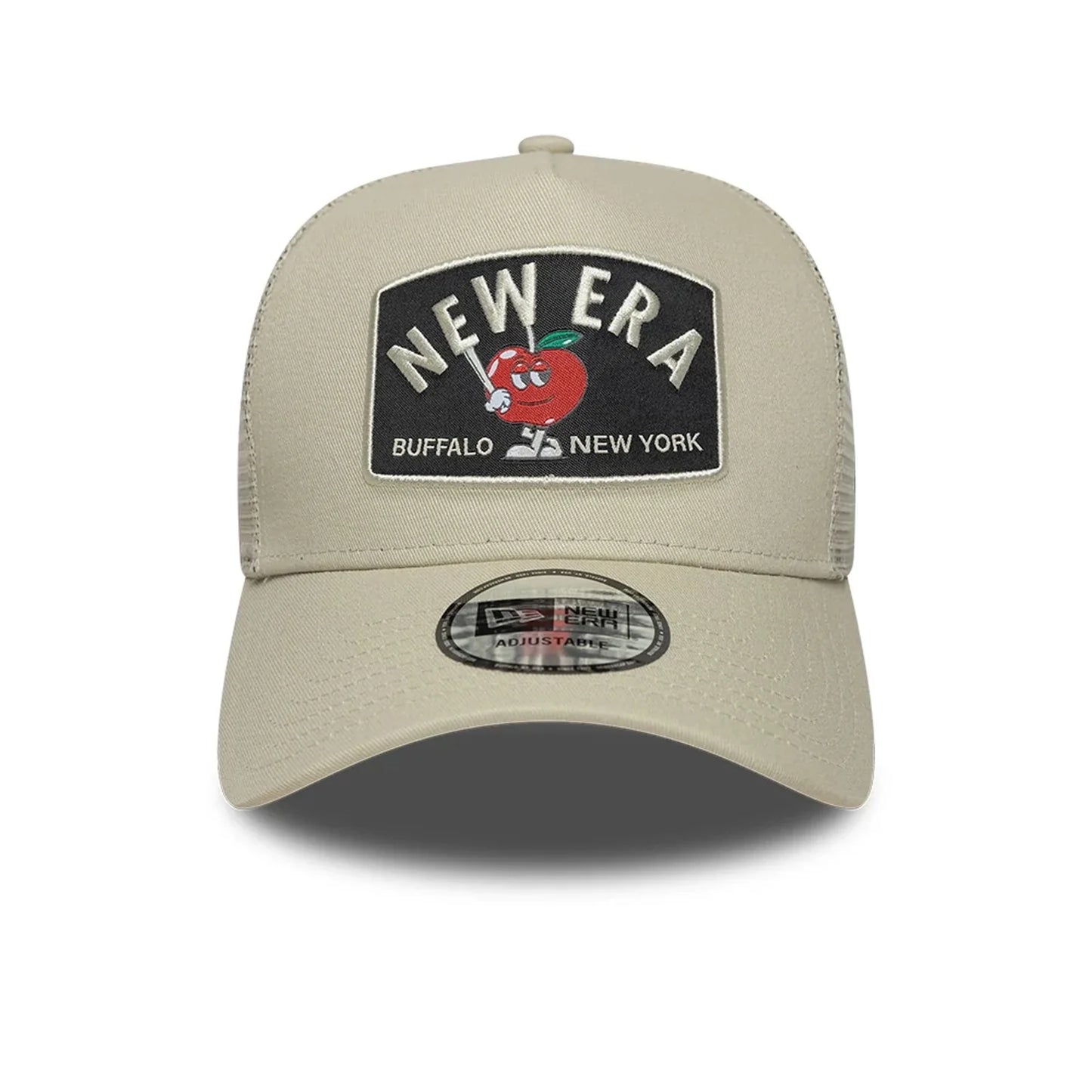 New Era Summer Patch 9FORTY A-Frame Trucker Verstellbare Cap beige