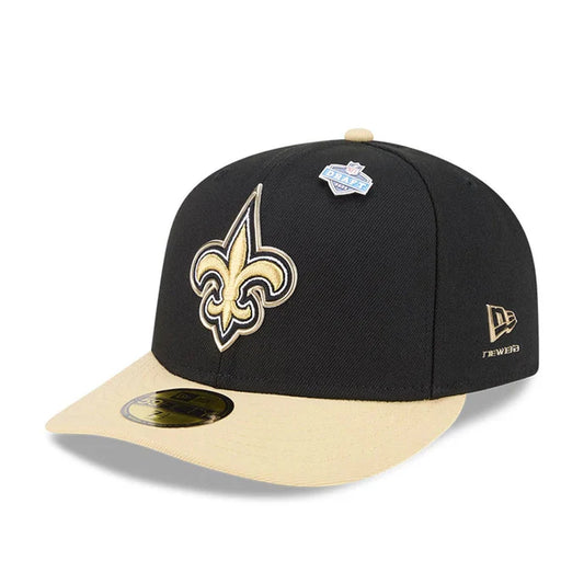 New Era Black New Orleans Saints NFL Draft 2026 59FIFTY Fitted Cap