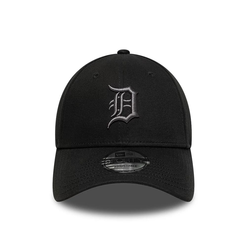 New Era Schwarze MLB League Essential Detroit Tigers 9FORTY Cap