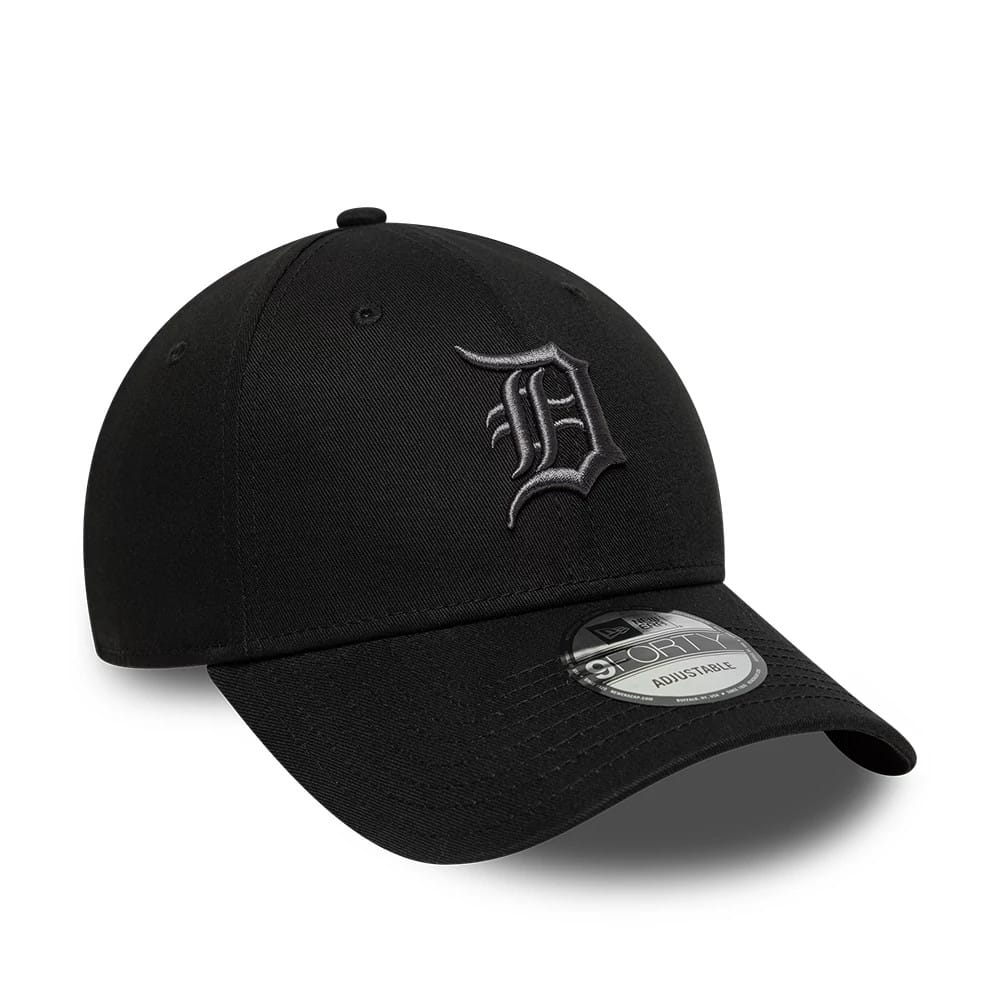 New Era Schwarze MLB League Essential Detroit Tigers 9FORTY Cap