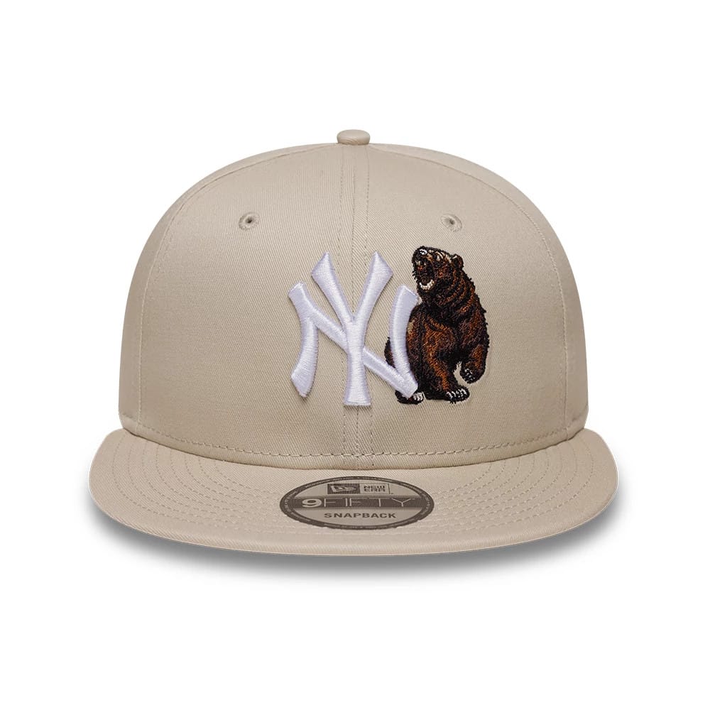 New Era Hellbeige MLB Outdoor Icon New York Yankees 9FIFTY Snapback Cap Beige