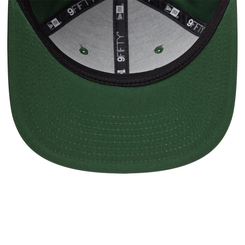 New Era Dunkelgrüne MLB League Essential New York Yankees 9FIFTY Snapback Cap