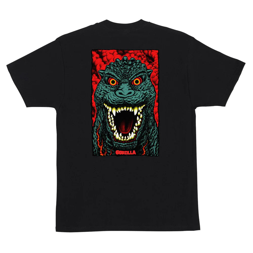 Godzilla Destroyer Stripes Santa Cruz T-Shirt Limited