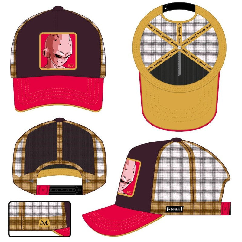 CAPSLAB GRANATE KID BUU CL/DBZ6/1/CAS/KID2 TRUCKER CAP