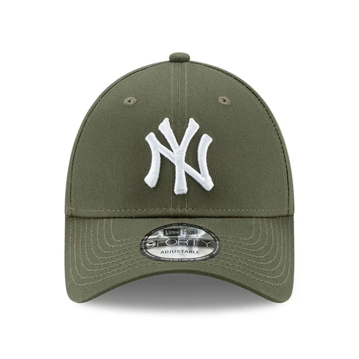New Era New York Yankees Essential 9FORTY Verstellbare Cap Olive Green