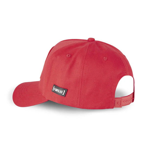 CAPSLAB  One Piece Ruffy Trucker Red