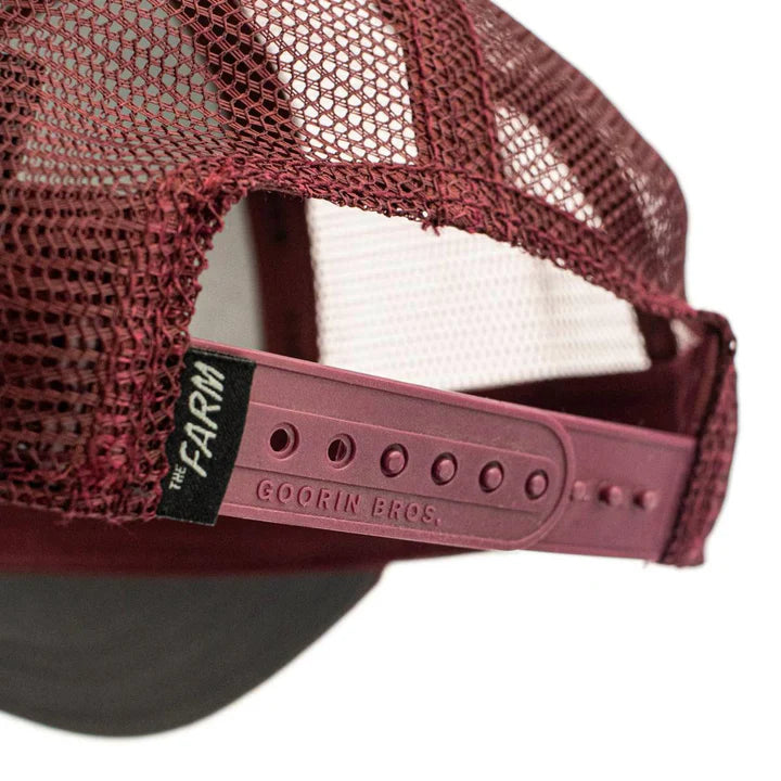 Goorin Bros Trucker Cap HIMOTHY 101-2124 Burgundy