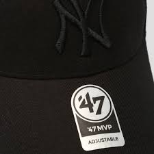 47 Brand Mlb New York Yankees B-MVPSP17WBP-BKB Schwarz