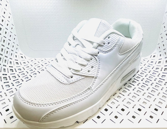 Sneaker Sportschuh mit gedämpfter Sohle White Größe 36-48