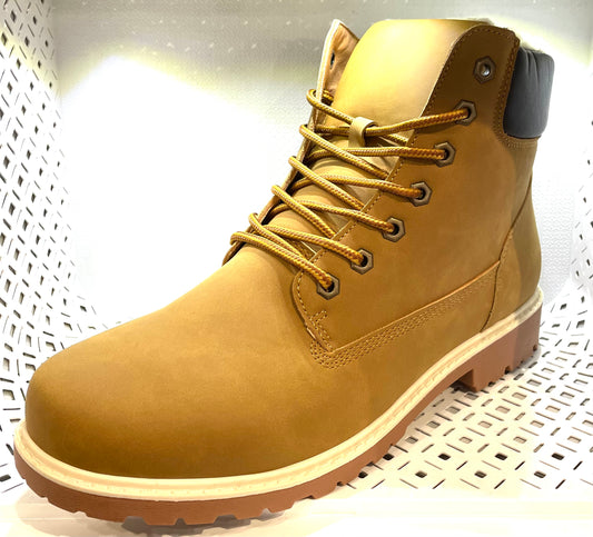 Winter Boots Textilleder gefüttert 40-45 Camel