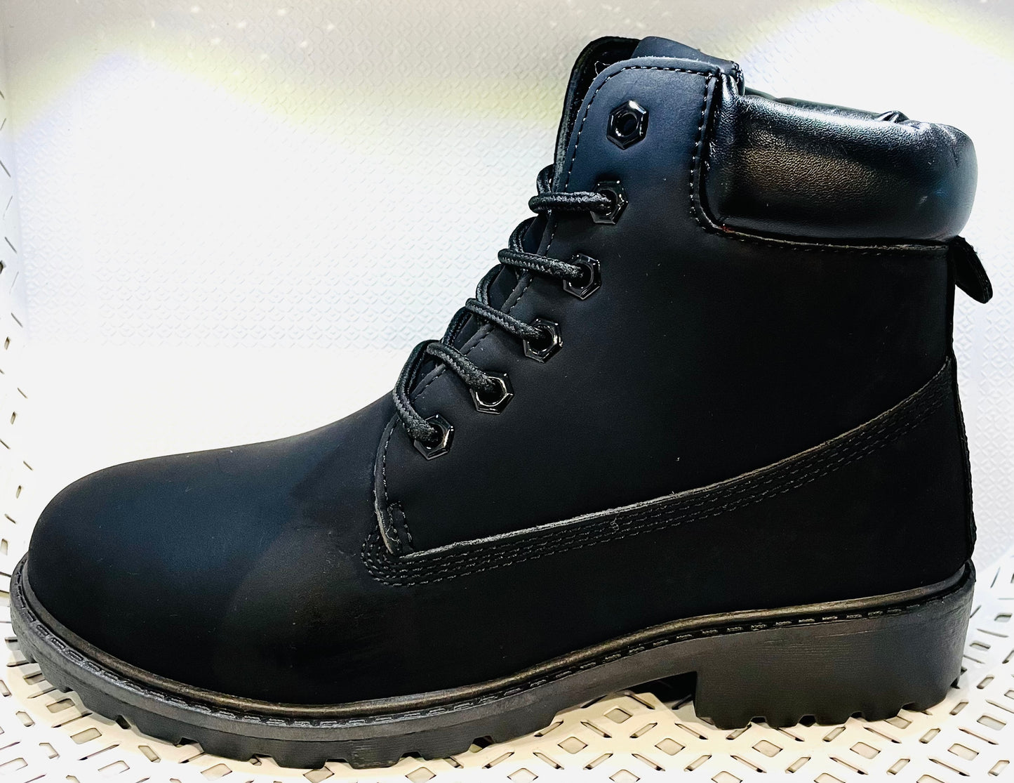 Winter Boots Textilleder gefüttert 36-41 Black