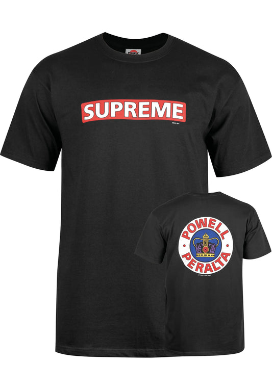Powell Peralta SUPREME T-Shirt Black