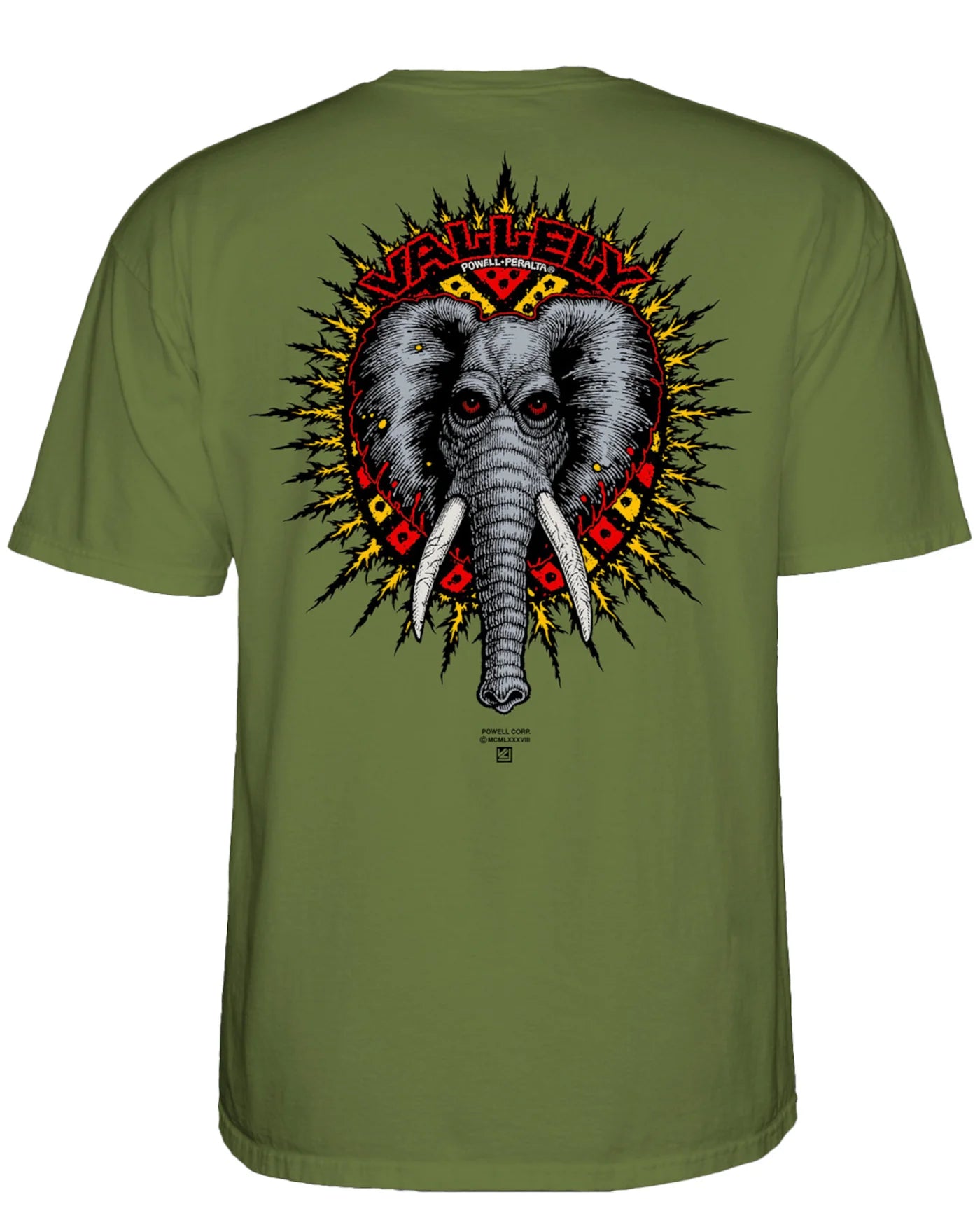 Powell Peralta Vallely Elephant T-Shirt